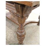  Depression 9 Piece Oak and Walnut Refectory Dining Room Set in the Original Finish  Auction Estimat