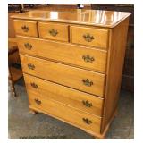  SOLID Maple Bracket Foot High Chest  Auction Estimate $100-$300 – Located Inside 