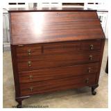  SOLID Mahogany Slant Front Secretary Desk  Auction Estimate $100-$300 – Located Inside 
