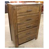  NEW 4 Drawer Rustic Style High Chest  Auction Estimate $100-$300 – Located Inside 