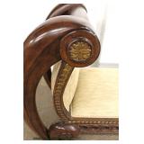  SOLID Mahogany Decorator Window Bench  Auction Estimate $100-$300 – Located Inside 