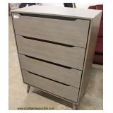  NEW Modern Design 4 Drawer Chest  Auction Estimate $100-$300 – Located Inside 