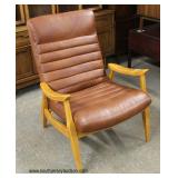  Danish Walnut Mid Century Modern Arm Chair  Auction Estimate $200-$400 – Located Inside 