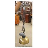  Industrial Modern Style Hanging Light Fixture  Auction Estimate $100-$300 – Located Inside 