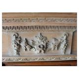 ANTIQUE Oak Carved Fireplace Mantle  Auction Estimate $100-$300 – Located Dock 