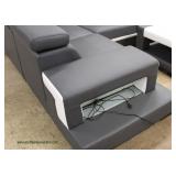  —  NEW —  ‘VERY VERY COOL’ NEW Ultra Modern Sectional Sofa Chaise with Lighted End Tables and Match