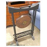  Asian Copper Gong on Stand  Auction Estimate $100-$200 – Located Inside 