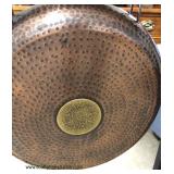  Asian Copper Gong on Stand  Auction Estimate $100-$200 – Located Inside 