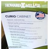  NEW “Howard Miller” Display Credenza  Auction Estimate $100-$300 – Located Inside 