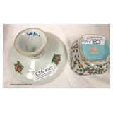  Asian Bowl and Pie Stand  Auction Estimate $100-$200 – Located Inside 