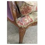  Mahogany Frame Carved High Back Wing Chair  Auction Estimate $100-$300 – Located Inside 