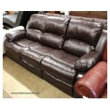  Selection NEW Leather Sofas  Auction Estimate $300-$600 – Located Inside 