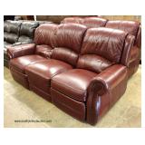  Selection NEW Leather Sofas  Auction Estimate $300-$600 – Located Inside 