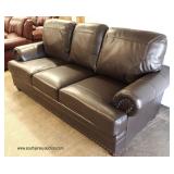  Selection NEW Leather Sofas  Auction Estimate $300-$600 – Located Inside 