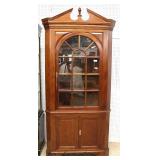  “Stickley Furniture” Solid Cherry Arch Door Corner Cabinet  Auction Estimate $500-$1000 – Located I