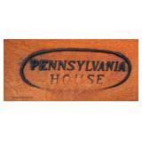  “Pennsylvania House Furniture” SOLID Mahogany 2 Piece High Boy  Auction Estimate $200-$400 – Locate