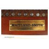  BEAUTIFUL “Maitland Smith Furniture” PAIR of Mahogany Decorator Arm Chairs  Auction Estimate $200-$