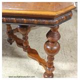  Depression 10 Piece Walnut 2 Tone Dining Room Set  Auction Estimate $400-$800 – Located Inside    