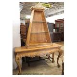  Decorative 2 Piece Console Display Cabinet  Owner says it came out of Michael McCary from “Boyz to 