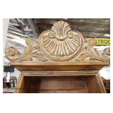  Decorative 2 Piece Console Display Cabinet  Owner says it came out of Michael McCary from “Boyz to 