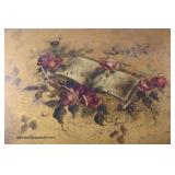  ANTIQUE Paint Decorated in the Vernis Martin Style Music Cabinet  Auction Estimate $100-$300 – Loca