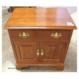  “Stickley Furniture” Solid Cherry One Drawer 2 Door Night Stand  Auction Estimate $100-$300 – Locat