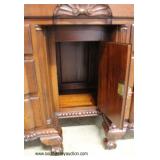  BEAUTIFUL Antique Shell Carved SOLID Mahogany Slant Front Desk attributed to Feldenkreis Furniture