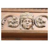  ANTIQUE Oak Mantle Pier Mirror in the Original Found Condition  Auction Estimate $400-$800 – Locate