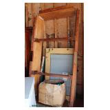  "Brunswick" Mahogany Inlaid 3 part Slate Pool Table with Leather Pockets  Easy to Haul – Needs Asse