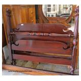  Mahogany Full Size Pineapple Bed with Rails  Located Inside – Auction Estimate $50-$100 