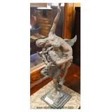  ANTIQUE Bronze on Marble  Located Inside – Auction Estimate $200-$400    