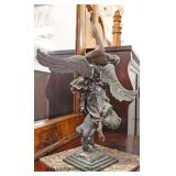  ANTIQUE Bronze on Marble  Located Inside – Auction Estimate $200-$400    