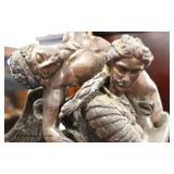  ANTIQUE Bronze on Marble  Located Inside – Auction Estimate $200-$400    