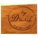 PAIR of “Drexel Furniture” Serpentine Front Bracket Foot 4 Drawer Bachelor Chests Auction Estimate $