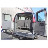 2004 Running Chevy V-8 Express 15 Passenger 3500 Van with A/C, Tilt Steering Wheel, Power Locks, and