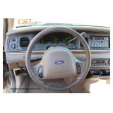 2001 Ford Crown LX Car, 4 Door with A/C, Leather Interior, Power Locks and Windows, Power Seats and 