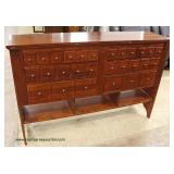 Cherry Contemporary “Lexington Furniture” 8 Drawer Flip Top Buffet Auction Estimate $300-$600 – Loca