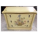 “Drexel Heritage Furniture” Decorator 3 Drawer Cookie Corner Chest Auction Estimate $100-$300 – Loca