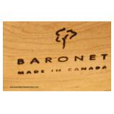 “Baronet Furniture” 4 Piece Bedroom Set SOLID Mahogany with Queen Size Sleigh Bed Auction Estimate $