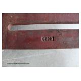 Antique Decorator Wheels on Axle marked 5303 Auction Estimate $50-$100 – Located Inside