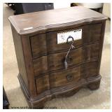 NEW Contemporary “Standard Furniture” Country Style 3 Drawer Chest with Tags Auction Estimate $100-$