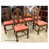 9 Piece Two Tone Walnut Carved Dining Room Set Auction Estimate $600-$1200 – Located Inside
