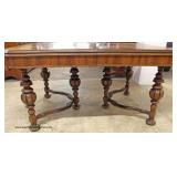 9 Piece Two Tone Walnut Carved Dining Room Set Auction Estimate $600-$1200 – Located Inside
