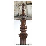 5 Piece “Liberty Furniture” Mahogany Shell Carved Bedroom Set with Ball and Claw Shell Carved High B