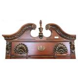 5 Piece “Liberty Furniture” Mahogany Shell Carved Bedroom Set with Ball and Claw Shell Carved High B