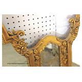  Large Double Decorator Mirror  Auction Estimate $50-$100 – Located Inside 