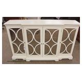  NEW 4 Door Decorator Credenza  Auction Estimate $200-$400 – Located Inside 