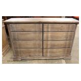  NEW Rustic 8 Drawer Chest  Auction Estimate $100-$300 – Located Inside 
