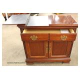  8 Piece “American Drew Furniture” Cherry Queen Anne Traditional Dining Room Set  Auction Estimate $