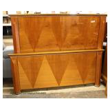  Ultra Modern Burl Maple Lacquer 4 Piece Queen Bedroom Set Made in Italy  Auction Estimate $400-$800
